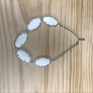 White Kendra Scott necklace